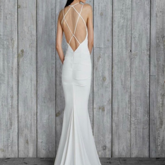 Nicole Miller Celine Wedding Dress - Picture 2 of 6